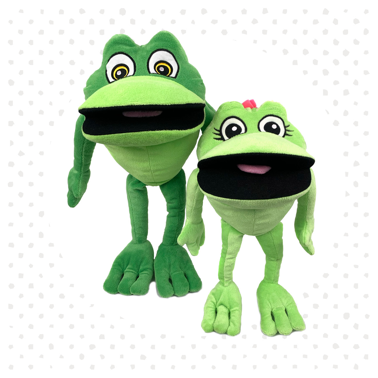 Plush Puppet 2-Pack – Kelso's Choice
